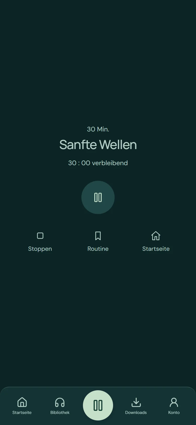 App-Ansicht