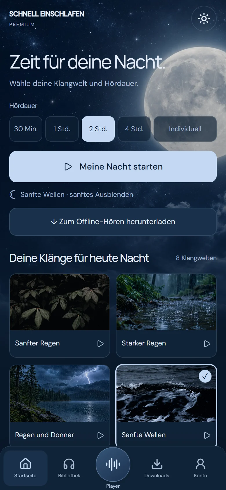 01 — Zeit für deine Nacht